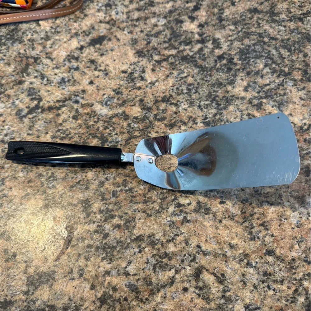 Vintage EKCO USA Flexible Stainless Flipper Lifter Spatula Handle 11” Utensil